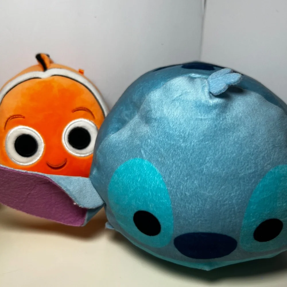 Lot of Assorted Disney Plush Tsum Squishmallow Stitch Tinkerbell Nemo Stuffies - Picture 5 of 6